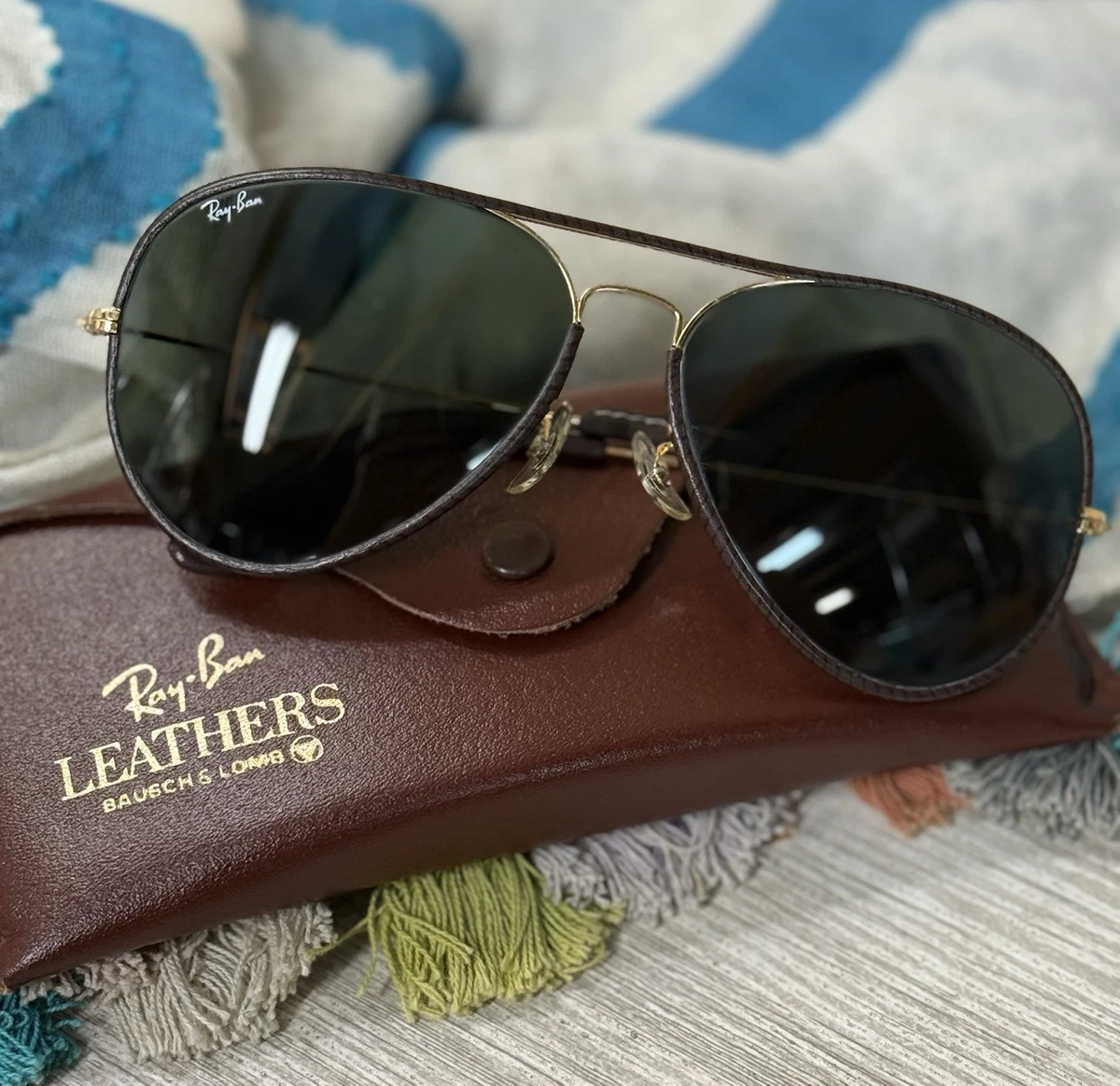Ray-Ban Vintage Pilot Sunglasses for sale - eBay