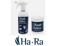 HaRa SET KALKEX zum Entkalken 250 g Dose UND leere Ha-Ra Sprühflasche 