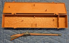 1960's Marx Toys: The Kentucky Rifle With Box - Historic Miniature Cap Gun