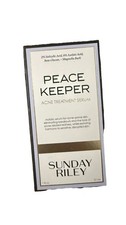 Sunday Riley Peacekeeper Acne Treatment Serum 1 Oz Full Size NIB Peace Keeper