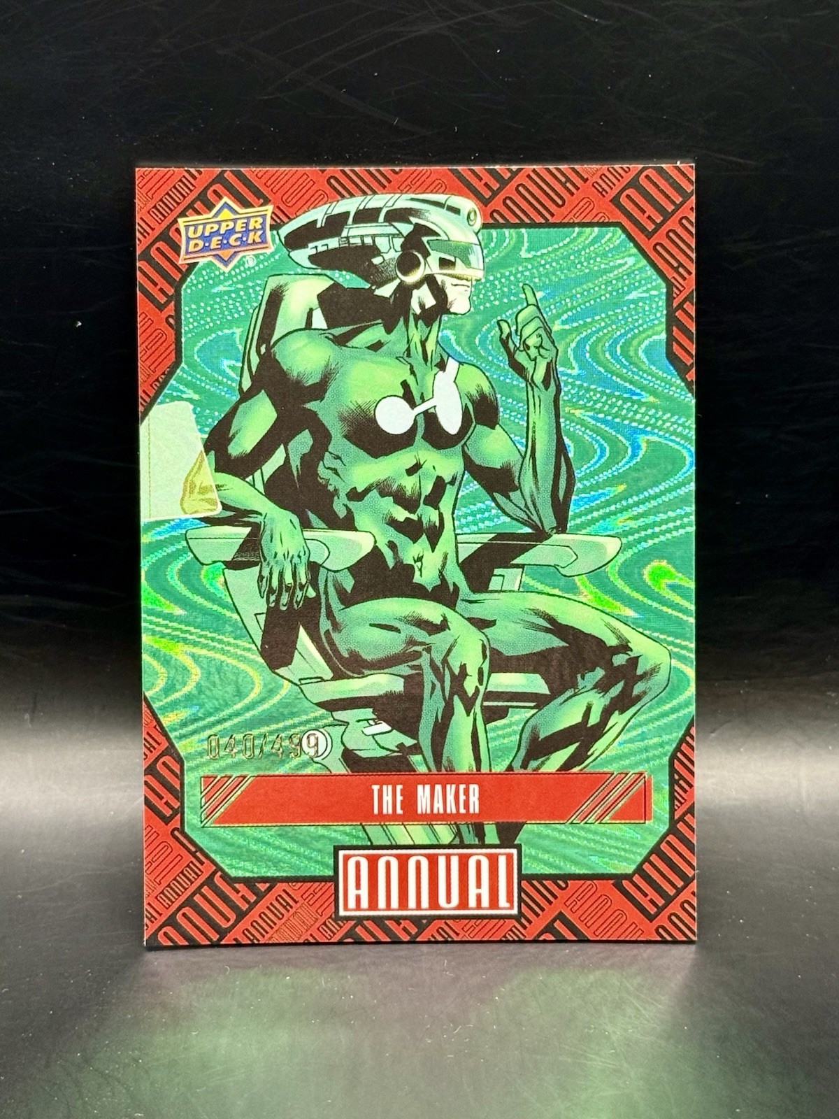 The Maker - 2023-24 Upper Deck Marvel Annual #85 Green /499