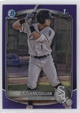 2025 Bowman Chrome Prospects Purple Refractor /250 Javier Mogollon #BCP-68 1i3k
