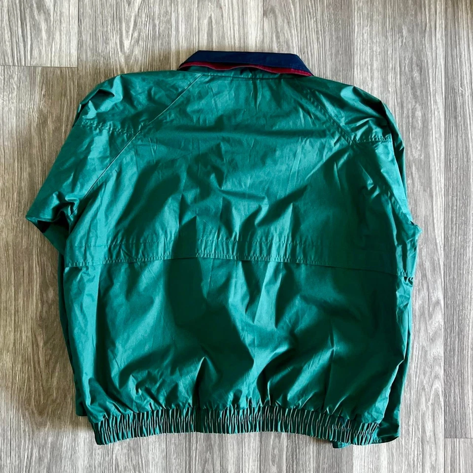 Rare 90s Sprite  Mv Sport Green Windbreaker Jacket - Image 4 of 4