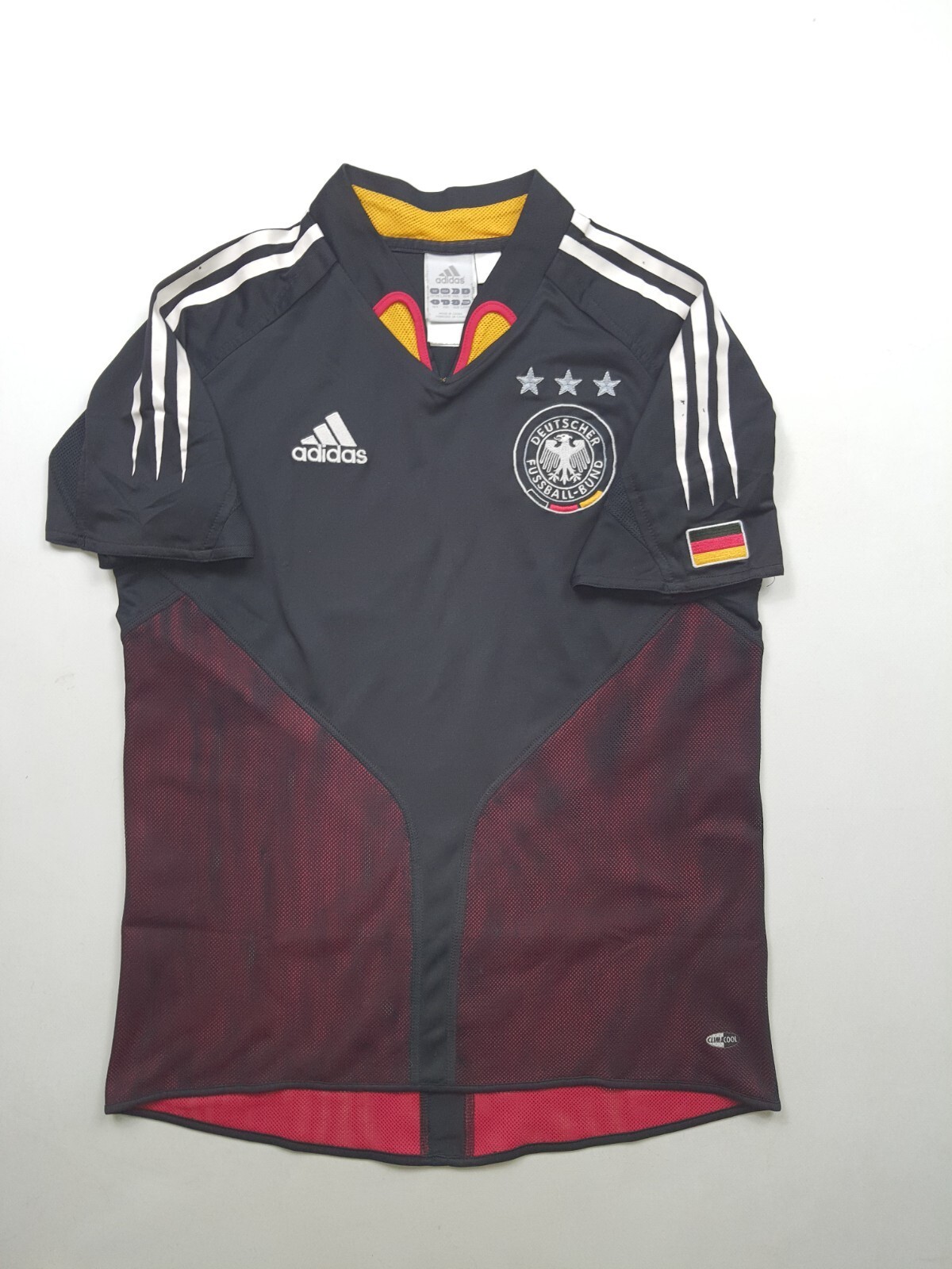 VINTAGE German away adidas football shirt Soccer Jersey size 164 cm XS