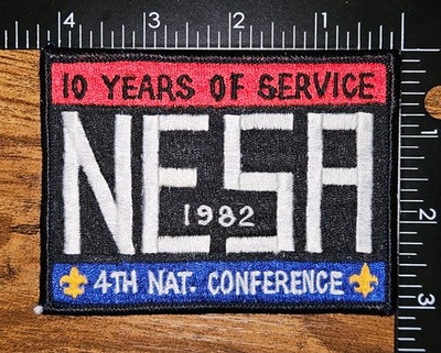 National Eagle Scout Association 10 Year Service NESA 1982 4th Natl Conference