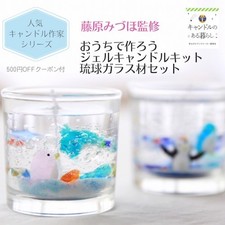 Mizuho Fujiwara Gel Candle Kit w/ Secret Recipe (Ryukyu Glass Ver.)