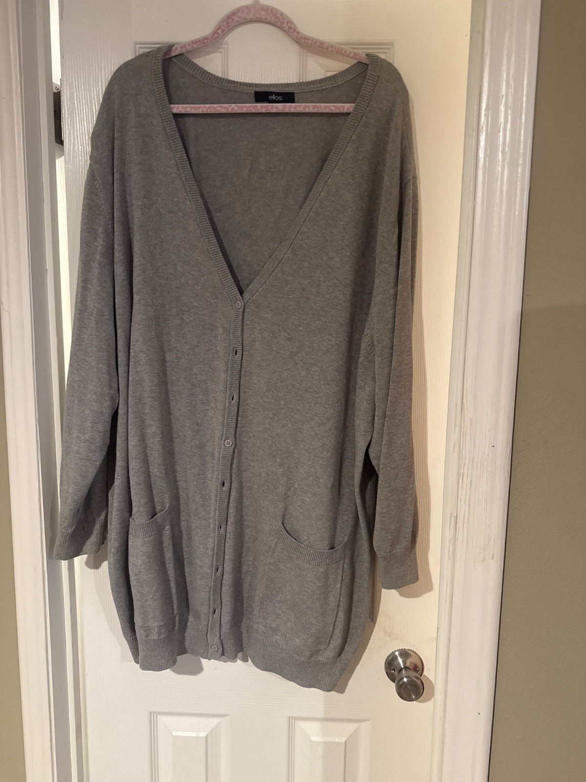 Plus Size V-Neck Sweater - image 1