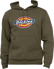 Dickies Mens Pullover Hoodie - Military Green - Size 2XL