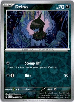 Deino Common SV08: Surging Sparks 117/191 NM