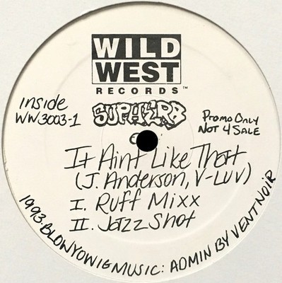 Supherb - It Ain't Like That / Original B-Boy (12'', Promo)
