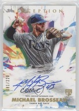 2020 Topps Inception Rookies & Emerging Stars 81/220 Michael Brosseau Auto 2r8