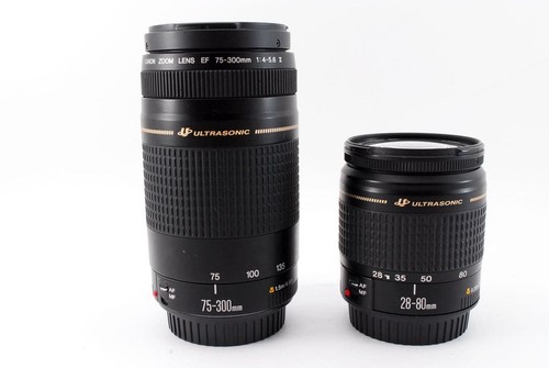 Canon EF 75-300mm 28-80mm 472742