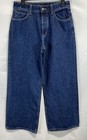 ASOS DESIGN Women's Blue Wide Leg High Rise Denim Jeans Sz 25x32 — photo 1