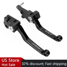 CNC Long Pivot Brake Clutch Levers For HONDA XR125L XR150L XR190L XR650L Black