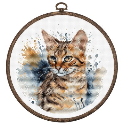 Die Bengalkatze ~ Kreuzstich-Set ~ Luca S
