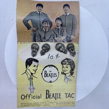 Original THE BEATLES 1964  NEMS TIE TACK PIN SET