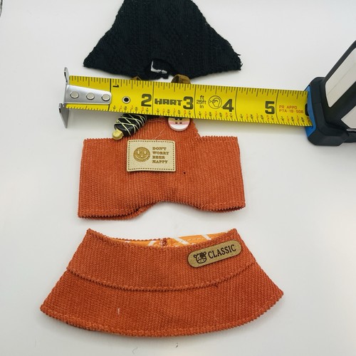Mode 17 cm Labubu Kleidung Outfit Plüsch Puppenkleidung Macaron süße Kleidung Zum Selbermachen - Bild 4 von 6