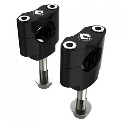 Odi Universal OE Replacement Handlebar Mounts 7/8'' Bars Black H72BMB