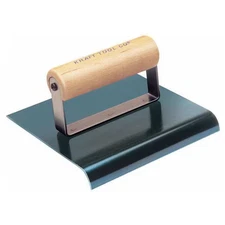 Kraft Tool Sidewalk Edger,Blue Stl/Wood,3/8 Radius CF573 Kraft Tool CF573