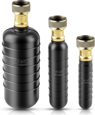 #ad 3 PCS Drain Cleaning Bladder Kit Fits 1quot; to 6quot; Pipes Water Pressure Black $23.23