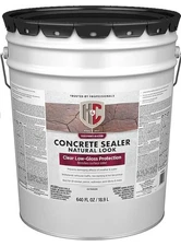 H&C Concrete Sealer - Natural Look - Solvent-Based Clear Low-Gloss Sealer NEW