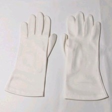 Hansen White Womens Gloves in Original Packaging Vintage 1960s Formal Opera