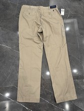 NWT Polo Ralph Lauren Classic Fit Core Replen Khaki Chino Pants 36 X 32 Cotton