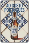 Super Bock Beer Super Bock Tin Metal Signs Home Décor Vintage Portuguese Beer