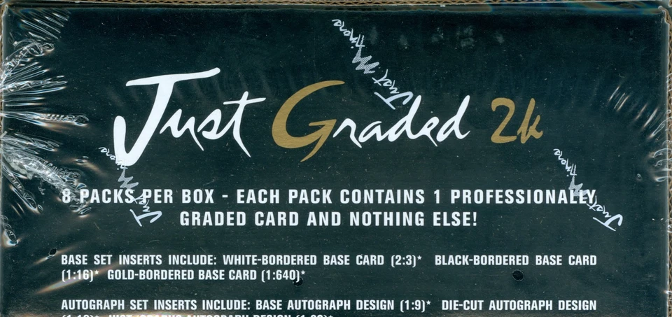 2000 Just Minors Baseball Just Graded 2K Factory Sealed Box - Image 2 of 3