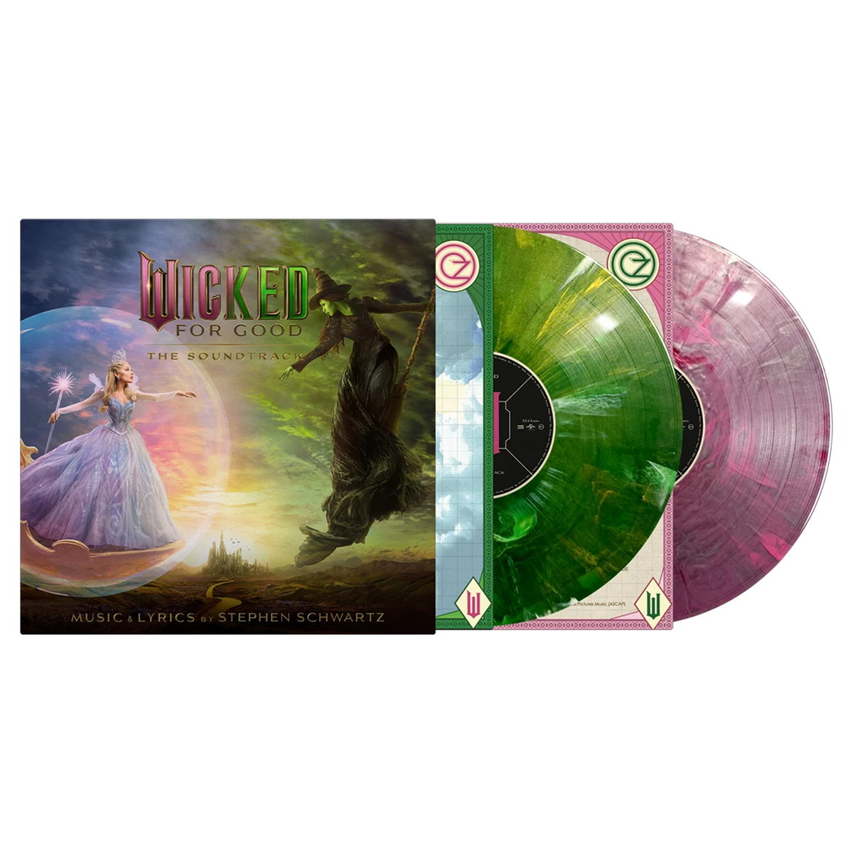 Wicked: For Good – The Soundtrack (hmv Exclusive) Green/Pink 2LP