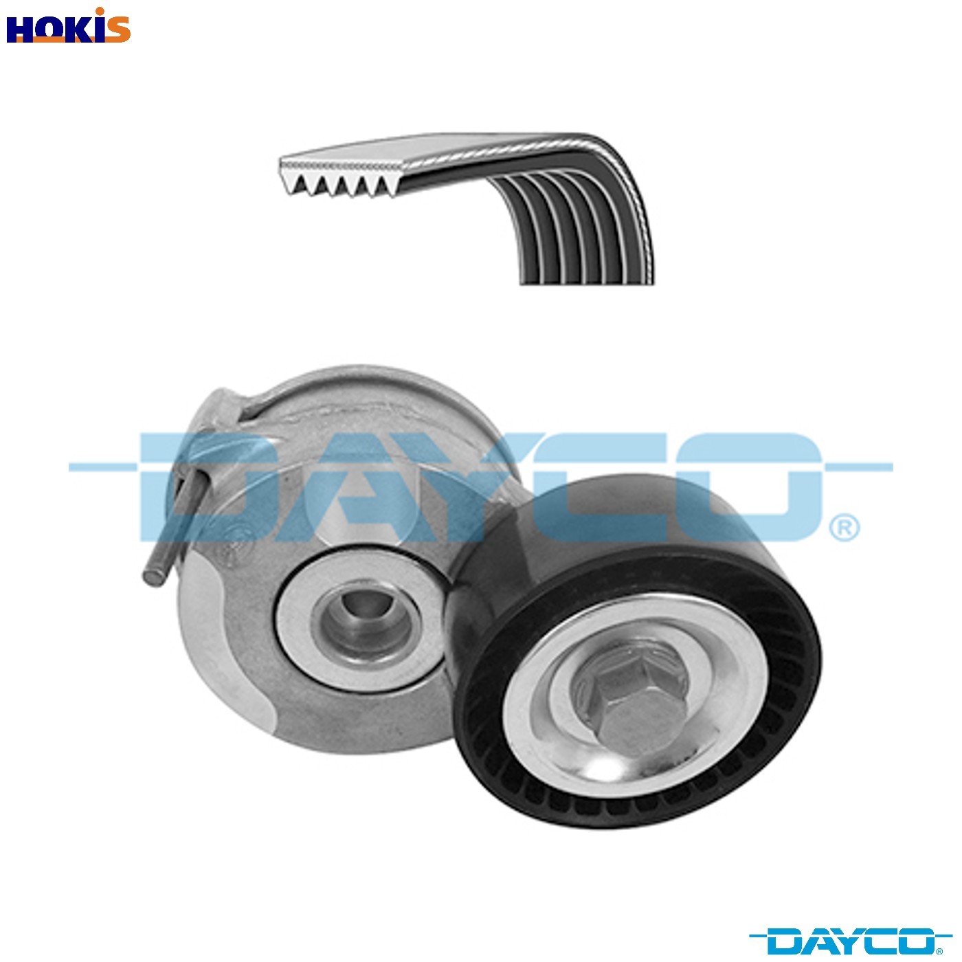 VRIBBED BELT SET KPV264 FOR PEUGEOT EXPERT/Van/TEPEE/Platform/Chassis 3008/MPV