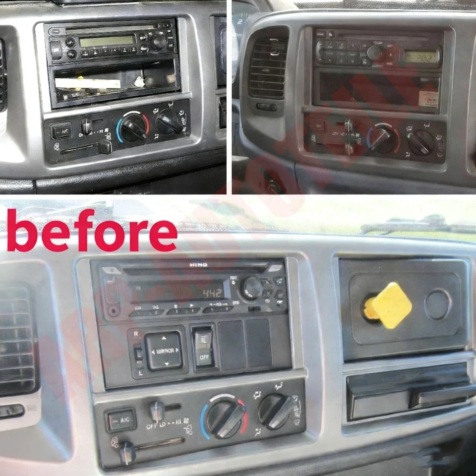 9.7" For Hino 165 268 308 338 2005-2020 ANDROID 15 APPLE CARPLAY CAR STEREO GPS - Image 2 of 4