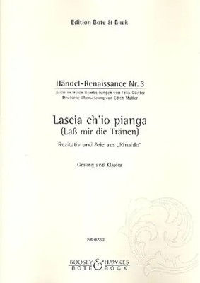 Lascia ch'io pianga für Gesang und Klavier | Medium Voice And Piano | Händel