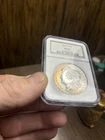 1904-O $1 Morgan Dollar - PQ Rainbow Crescent Moon Toning - NGC MS 64
