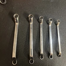 Snap-On 5pc Metric Double Box End Deep Offset Wrench Set 10mm-19mm