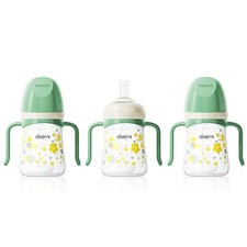 Toddler Sippy Cup 10oz, Weighted Straw Baby Drinking Water Bottle with Valved...
