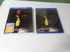 It Blu-ray  DVD - BILL SKARSGARD - W/ SLIPCOVER - NEW
