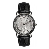 Emporio Armani Damenuhr Edelstahl Leder AR0467 Quarz Analog Damen