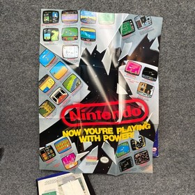 NES Cleaning Kit [First Print] NES Complete w/ Manual Poster CIB VGC