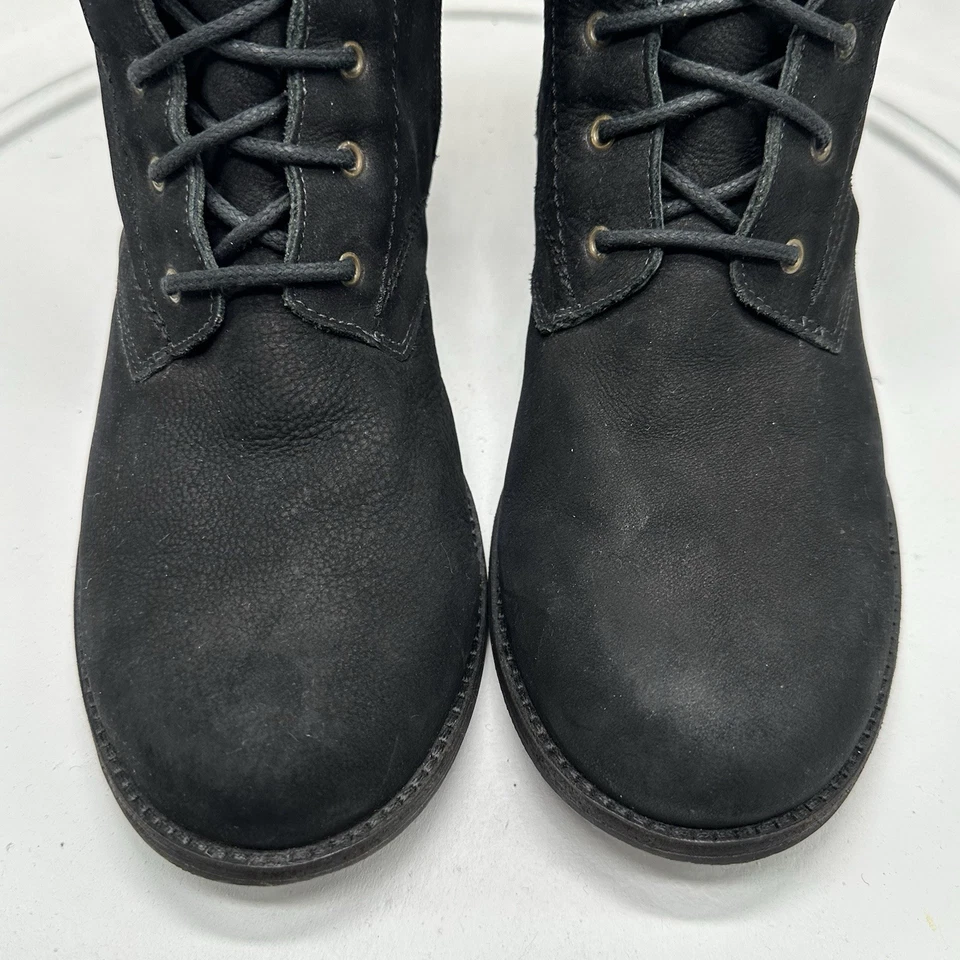 Bota de Combate Elites by Walking Cradles Cuero Con Cordones y Cremallera Negra Talla 11 W Brasil Foto 3 de 4