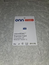 Onn 512GB Micro SD Express Card Nintendo Switch 2, New Sealed On Hand, Fast Ship