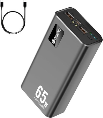 #ad 50000mAh 65W Fast Charging Power Bank USB C Portable Charger for iPhone Laptop $34.99