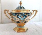 Antique Early 1910 - 1912 Pickard Modern Conventional art nouveau sugar bowl — photo 2