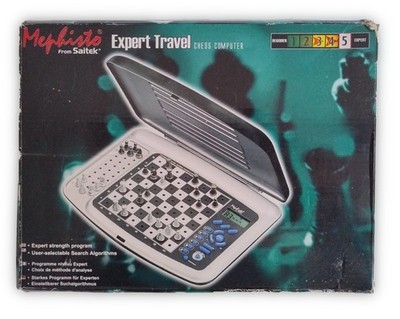 Mephisto Expert Travel Computer Chess - 2004 Saitek - komplett - wie neu