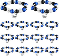 12 Pcs Cheer Bracelet Cheerleader Gifts Cheerleading Charm Bracelet Bulk Cheer J