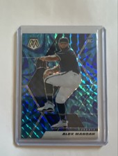 2021 Panini Mosaic - Rookie Alek Manoah #288 Reactive Blue Mosaic Prizm (RC)