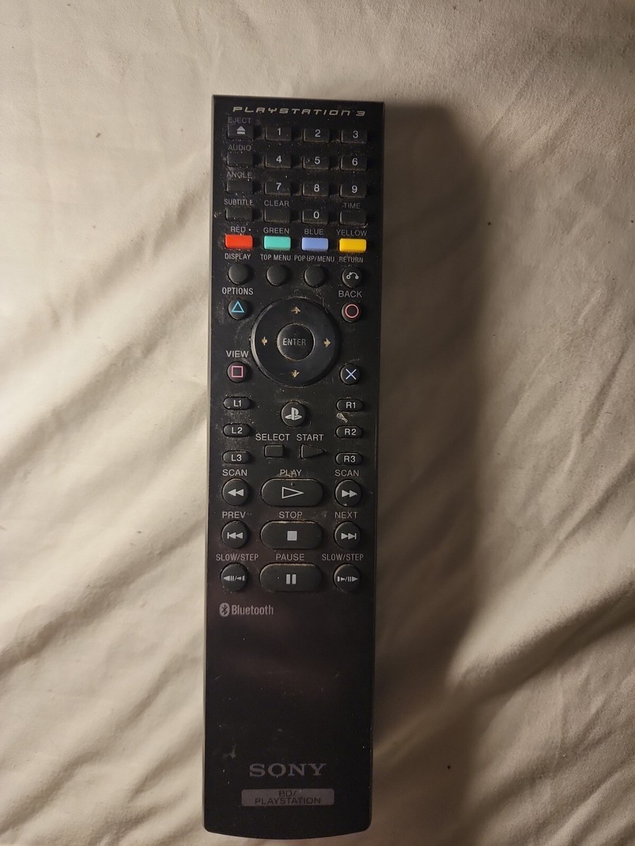 Sony CECH-ZRC1U PlayStation PS3 Blu-Ray BD Bluetooth Remote