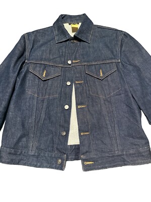 ジャケット・アウター Old A.P.C Denim Jacket Made in France A.P.C. Denim selvage jacket Size Small Made In France Rare!! | eBay