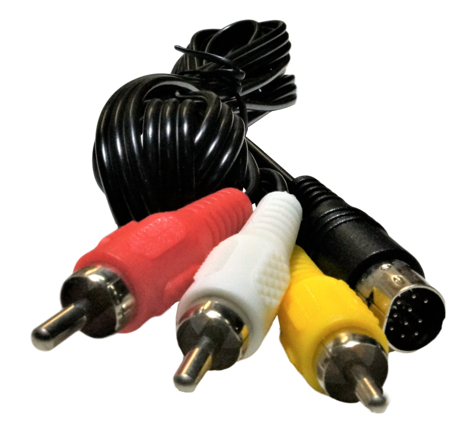 Sega Saturn AV Cables RCA TV Replacement New Aftermarket eBay