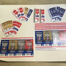 Official MLB Chicago Cubs Unplayed 2017 World Series Ticket Stubs 